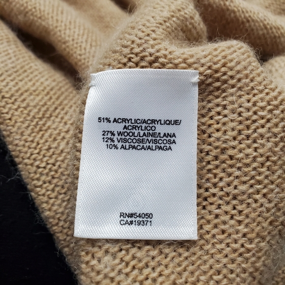 Robbi & Nikki alpaca blend waterfall sweater Sz M - Picture 5 of 6